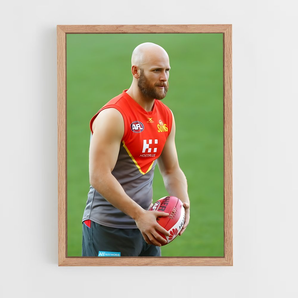 Poster Gary ablett – affiche Football australien (vue 4)